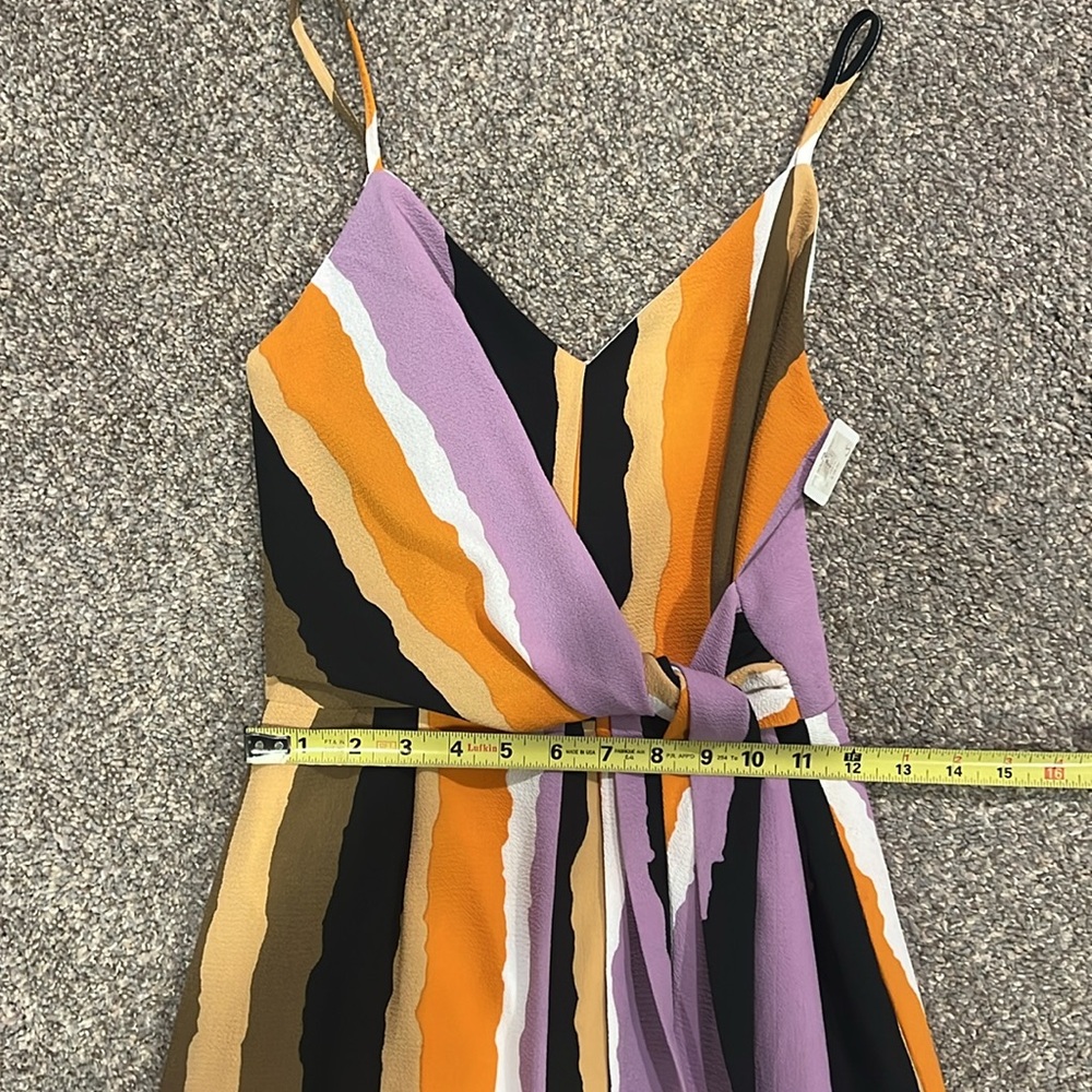Sadie & Sage Women’s striped Spaghetti Strap Jumpsuit Size S - Picture 9 of 12